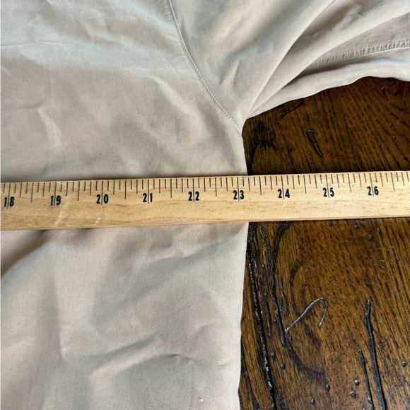 Polo by Ralph Lauren Button-Down Shirt in Light Beige with Navy Pony - Picture 5 of 7